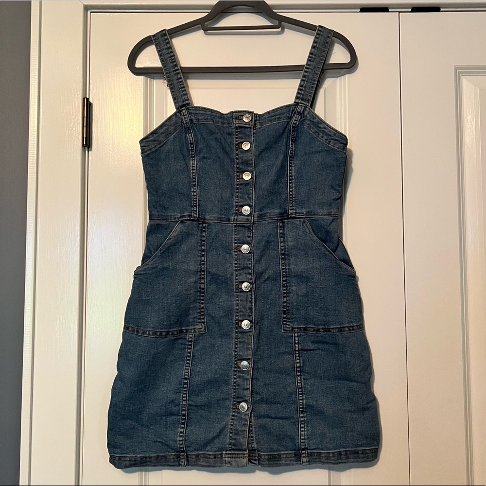Divided H&M Denim Jumper - SIZE SMALL